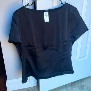 NWT Banana Republic short sleeve blouse